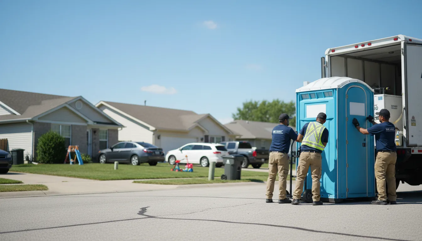 Standard Porta Potty Rentals in Shobonier, IL near me